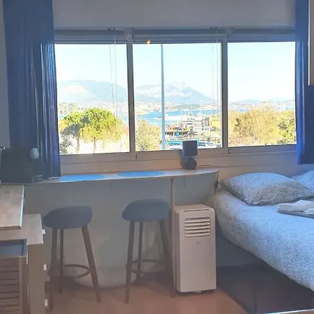 Vue Sur L'isthme A 2 Min. Arrivee H24 Apartment La Seyne-sur-Mer